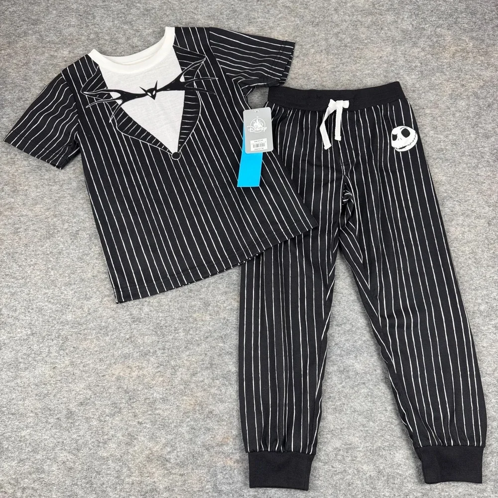 Disney The Night Before Christmas Pajama Set Back Boys 5/6